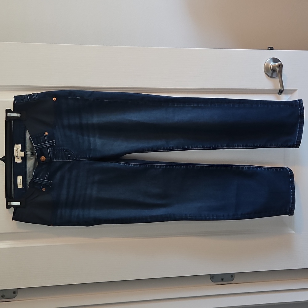 Madewell Maternity Deep Indigo Skinny Jeans Sz 27
